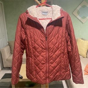 COZY COLUMBIA Fuzzy-lined Jacket